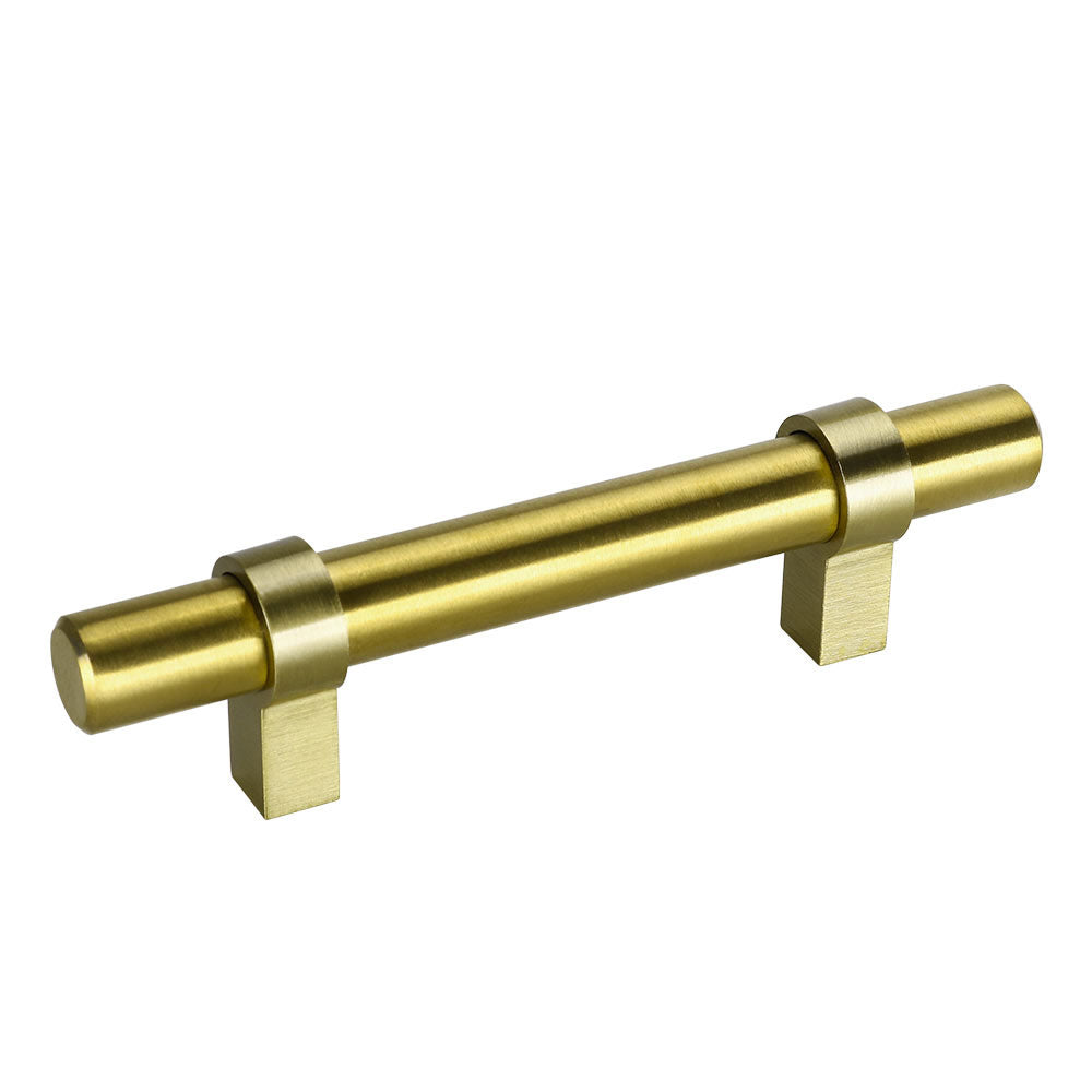 30 Pack Modern Drawer And Cabinet Pulls Brushed Gold For Bathroom(LST16GD)